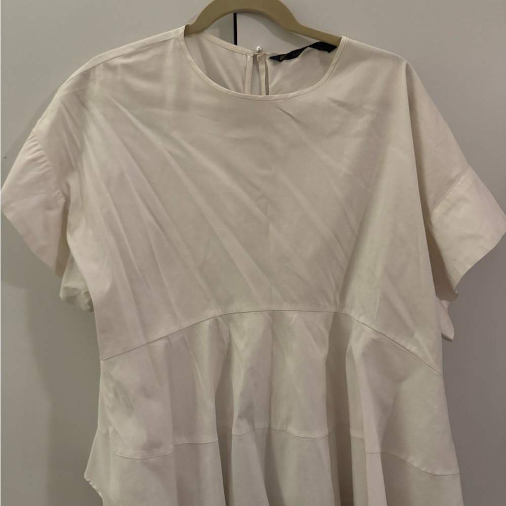 Zara Cream Blouse for Women